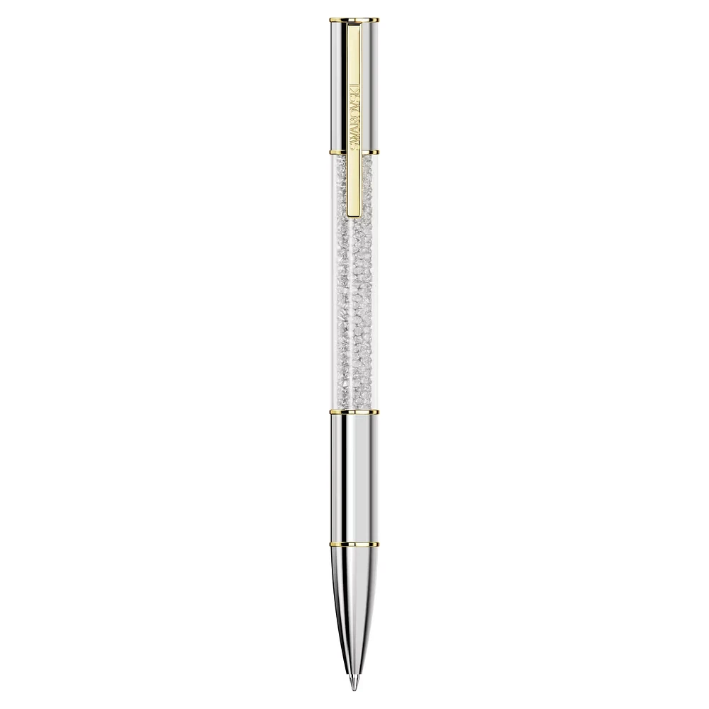 Swarovski Crystalline Lustre ballpoint pen, Silver tone, Mixed metal finish 5688637