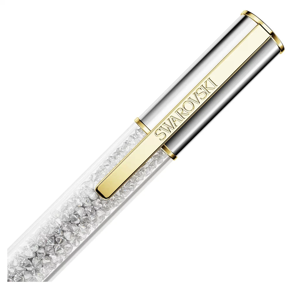 Swarovski Crystalline Lustre ballpoint pen, Silver tone, Mixed metal finish 5688637