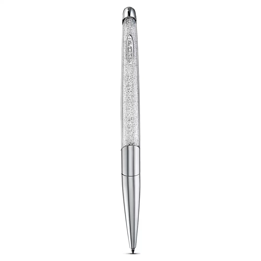 Swarovski Crystalline Nova ballpoint pen, Silver tone, Chrome plated 5534324