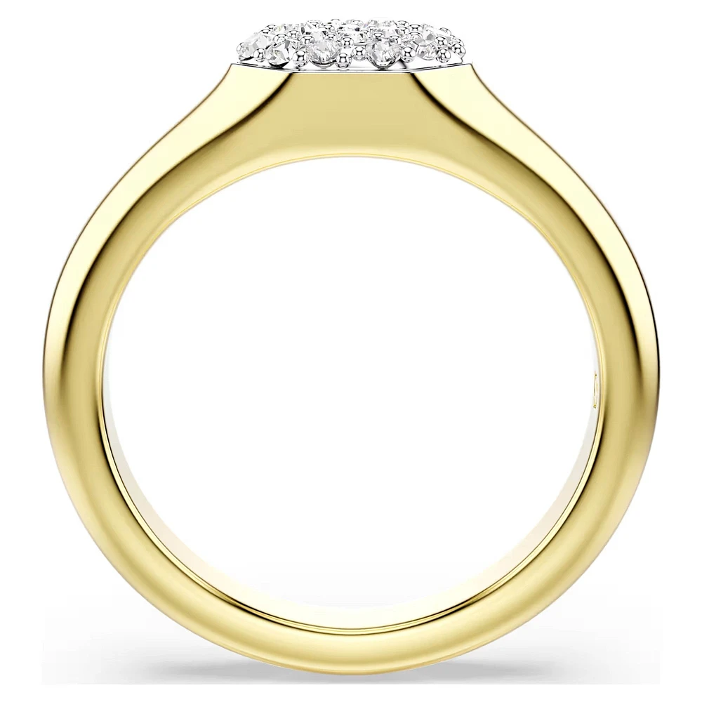 Swarovski Dextera ring, Mixed cuts, White, Gold-tone plated 5732851