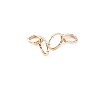 14K Yellow Gold 0.18cttw Diamond Earrings