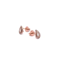 14K Rose Gold 0.30 cttw Diamond Earrings