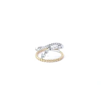 14K Yellow and White Gold cttw Diamond Ring