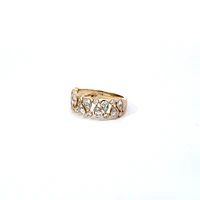 14K Yellow Gold cttw Diamond Ring