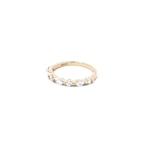 14K Yellow Gold 0.63 cttw Diamond Ring