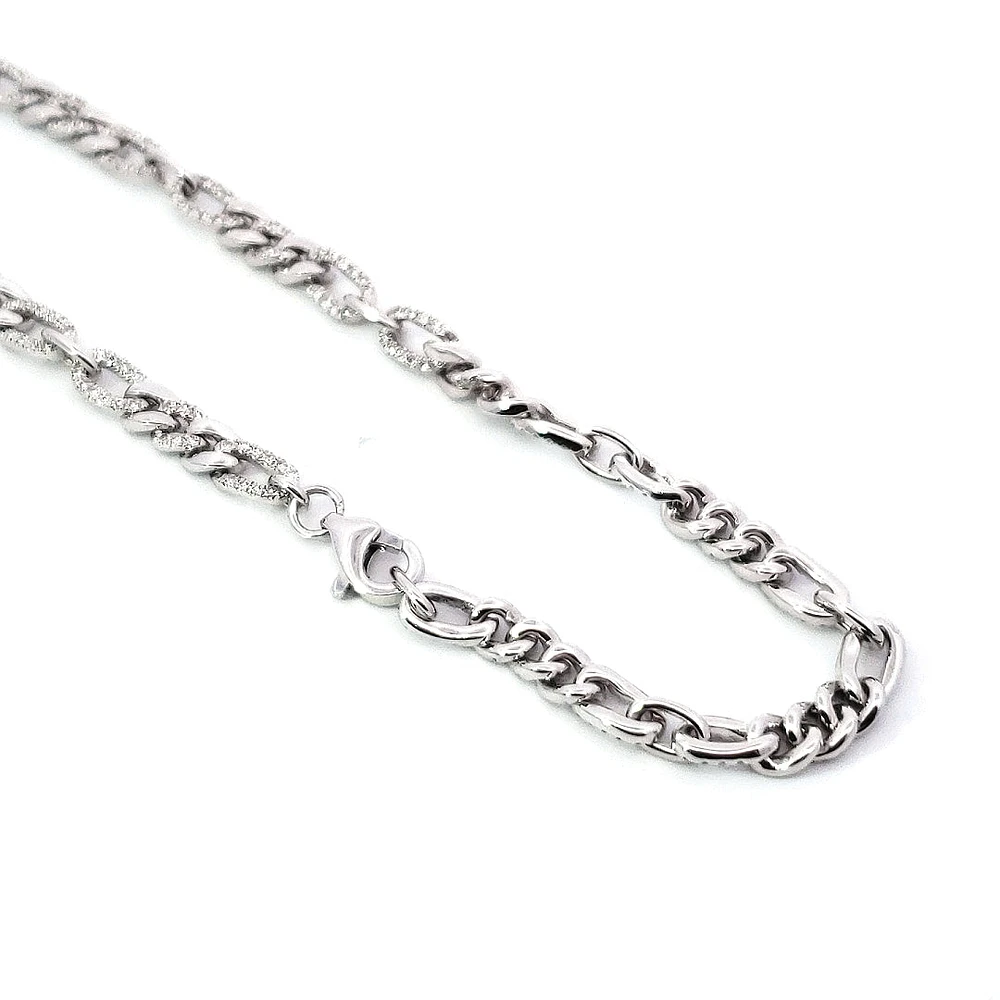 14K White Gold 0.51 cttw Diamond Bracelet