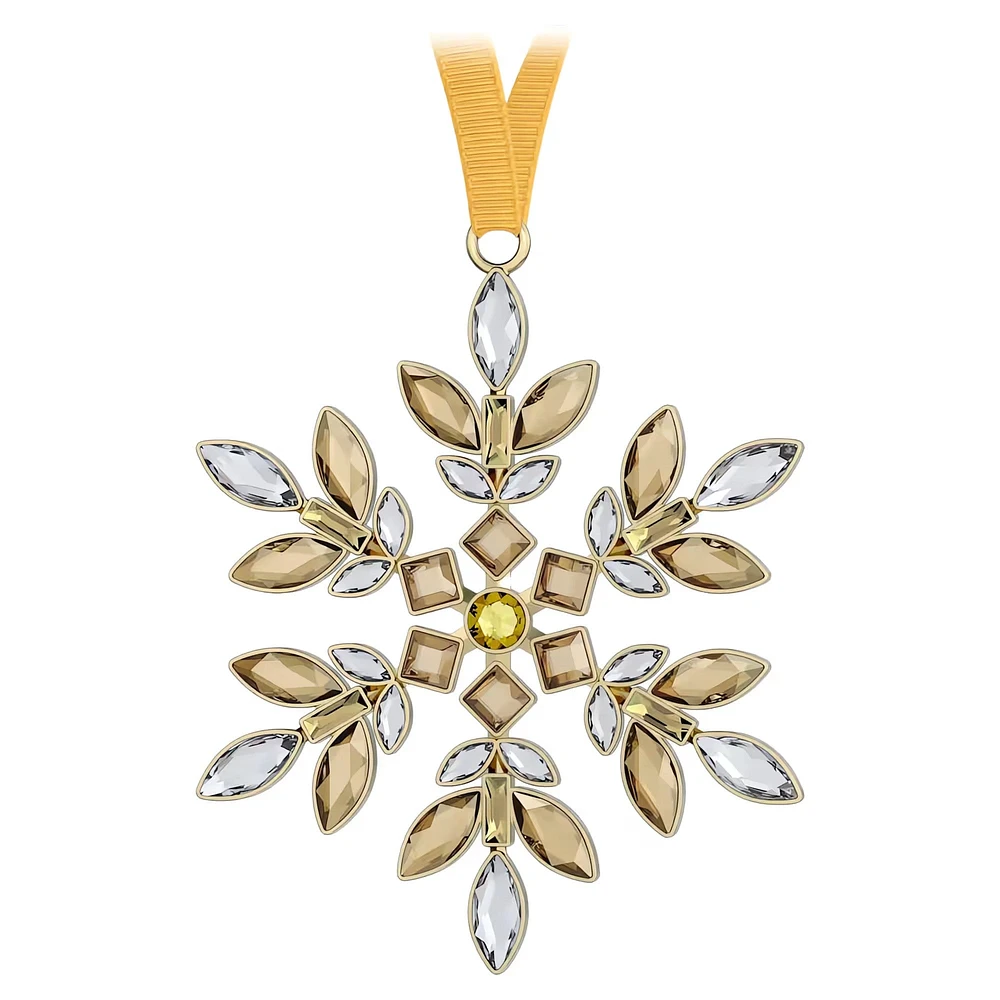 Swarovski - Gema Holiday Ornament, Yellow - 5691043