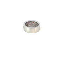 14K White & Yellow Gold Ruby and Diamond Ring - size 6.5