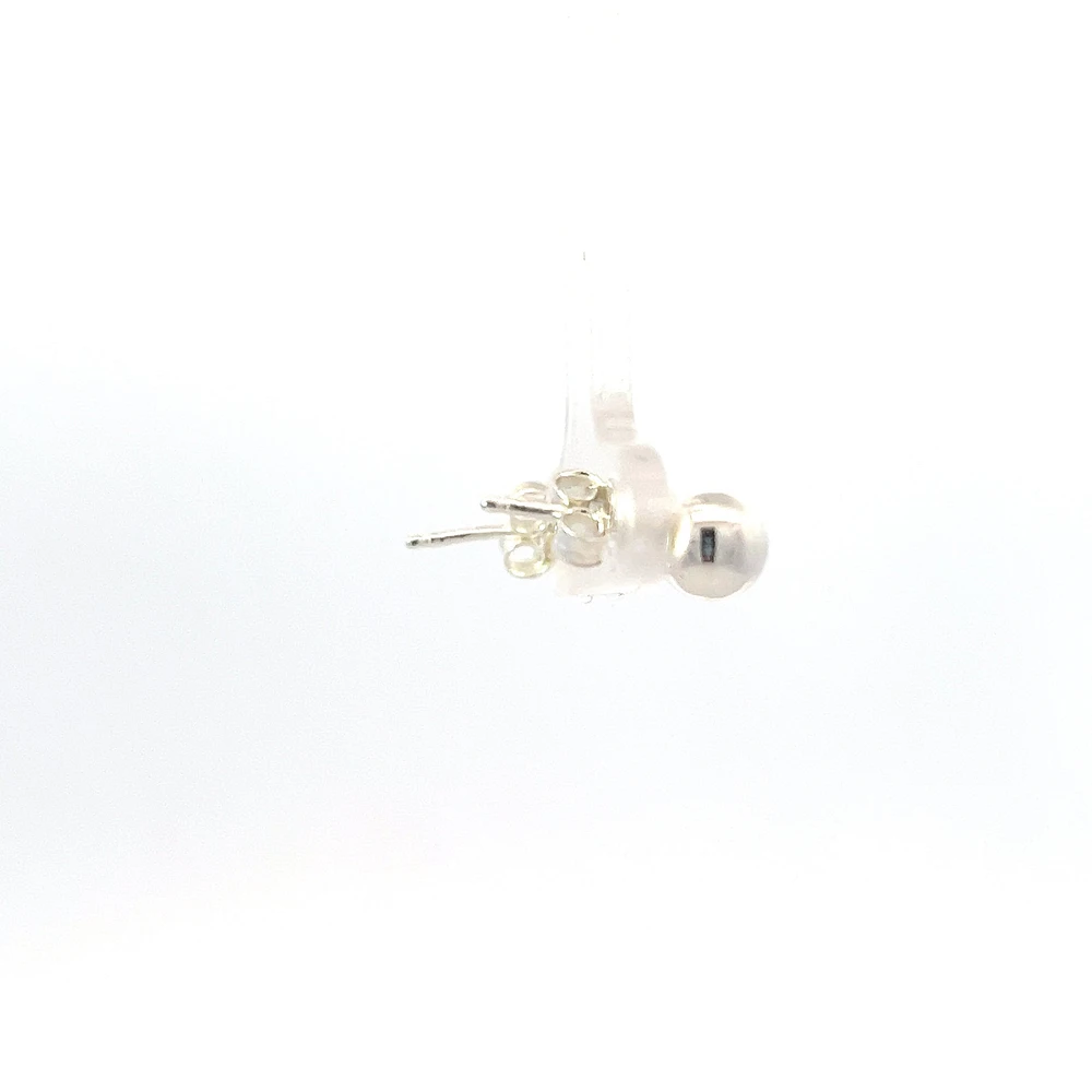 925 Sterling Silver Ball Stud Earrings- Various Sizes
