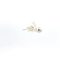 925 Sterling Silver Ball Stud Earrings- Various Sizes