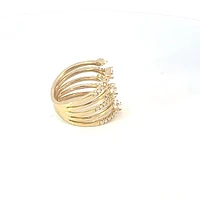14K Yellow Gold Diamond Ring