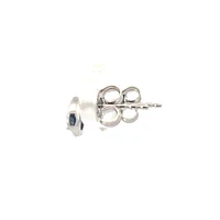 10K White Gold 0.15cttw Round Brilliant Cut Canadian Diamond Earrings