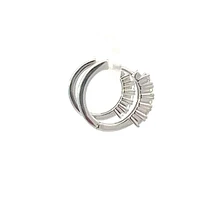 925 Silver Earrings Cubic Zirconia Huggies
