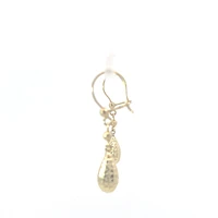 10K Yellow Gold Drop Earrings