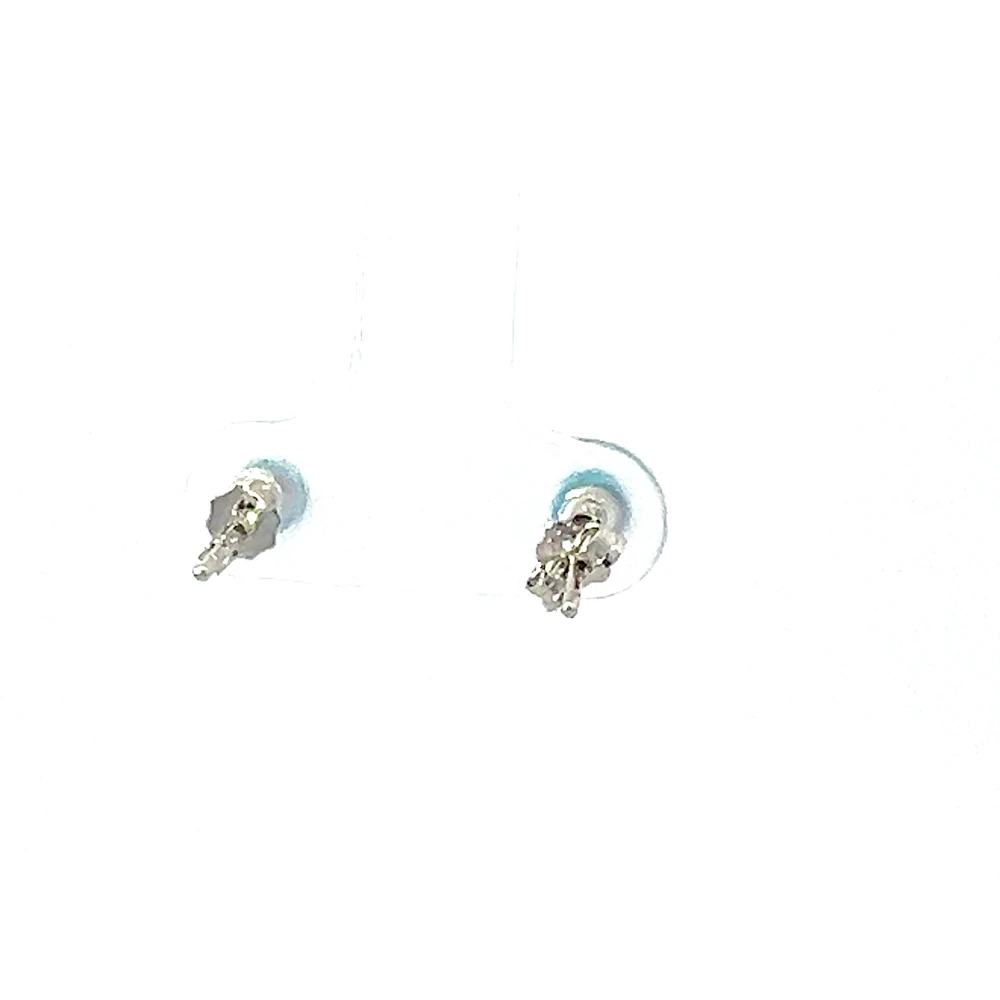 925 Sterling Silver Blue Stone Earrings