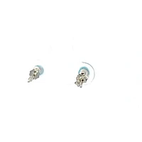 925 Sterling Silver Blue Stone Earrings