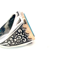 Argent Silver and Turquoise Ring