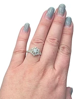 Previously Loved - Enchanted Disney Elsa 0.63 CT. T.W. Diamond Snowflake Engagement Ring 14K White Gold