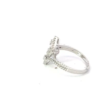 14K White Gold Diamond Ring