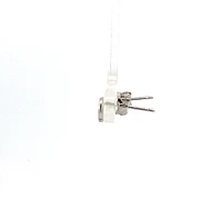925 Sterling Silver Skull Earrings