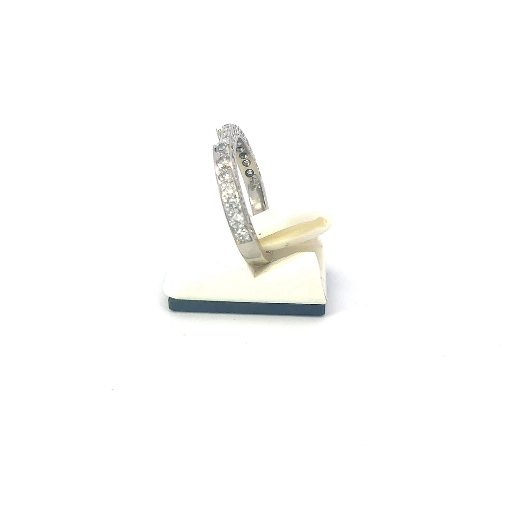 Previously Loved - 2.24cttw Princess Cut Diamond Engagement Ring Set