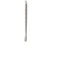 14K White Gold 1.00cttw Diamond Necklace, 18"