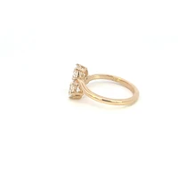 14K Yellow Gold 1.28cttw Round Lab Grown Diamond Engagement Ring