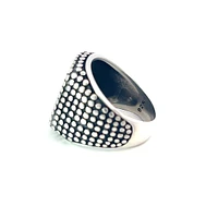 Argent Silver Mens Ring