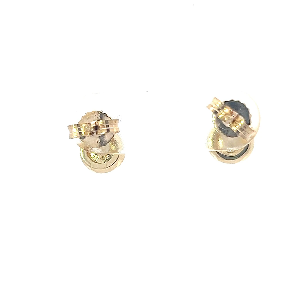 10K Gold 0.40cttw Round Brilliant Cut Canadian Diamond Earrings