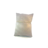 14K Yellow Gold 0.41cttw Diamond Bracelet - 7"