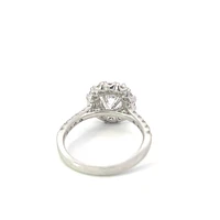 18K White Gold 2.40cttw Lab Grown Diamond Engagement Ring