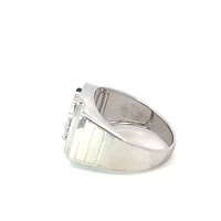 Argent Silver Eagle Mens Ring