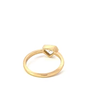 18K Yellow Gold 0.80cttw Lab Grown Diamond Engagement Ring