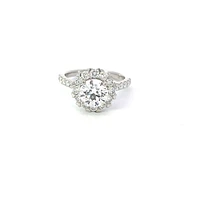 18K White Gold 2.40cttw Lab Grown Diamond Engagement Ring