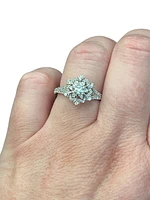 Previously Loved - Enchanted Disney Elsa 0.63 CT. T.W. Diamond Snowflake Engagement Ring 14K White Gold