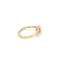 14K Yellow Gold 1.28cttw Round Lab Grown Diamond Engagement Ring