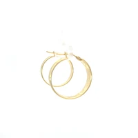 10K Yellow Gold Hoop Earrings
