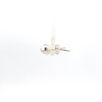 925 Sterling Silver Ball Stud Earrings- Various Sizes