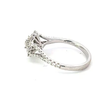 Previously Loved - Enchanted Disney Elsa 0.63 CT. T.W. Diamond Snowflake Engagement Ring 14K White Gold