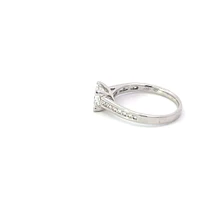 18K White Gold 1.47cttw Lab Grown Diamond Engagement Ring
