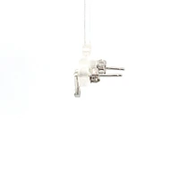 925 Sterling Silver Cubic Zirconia Musical Note Earrings