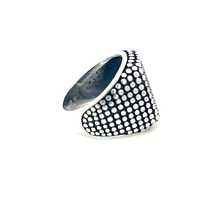 Argent Silver Mens Ring