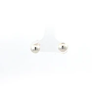 925 Sterling Silver Ball Stud Earrings- Various Sizes