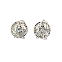 925 Sterling Silver Cubic Zirconia Earrings