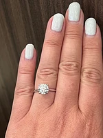 18K White Gold 1.89cttw Lab Grown Diamond Solitaire Engagement Ring