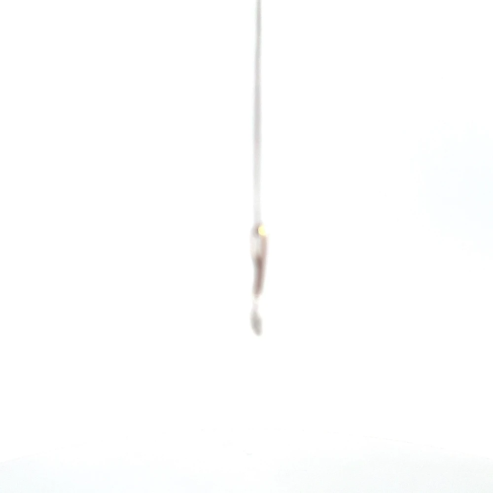 10K White and Rose Gold 0.13cttw Diamond Necklace