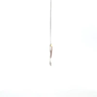 10K White and Rose Gold 0.13cttw Diamond Necklace