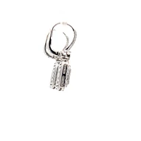 14K White Gold 1.64cttw Diamond Earrings