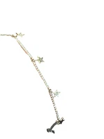 14K Yellow Gold 0.42cttw Diamond Star Bracelet - 7"