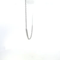 14K White Gold 3.00 cttw Lab Grown Diamond Necklace